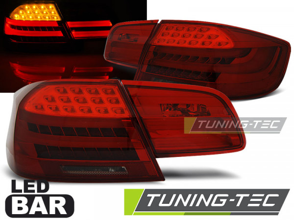 Zadní světla LED BAR BMW E92 06-10 červená/kouřová