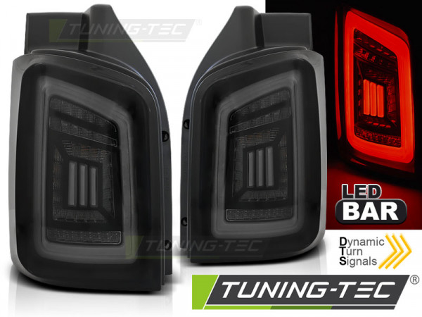 Zadní světla LED BAR DTS VW T5 03-15 černá/kouřová