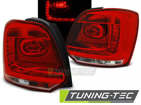Zadní světla LED VW Polo 6R 09-13 červená