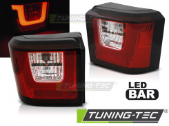 Zadní světla LED BAR VW T4 90-04 červená